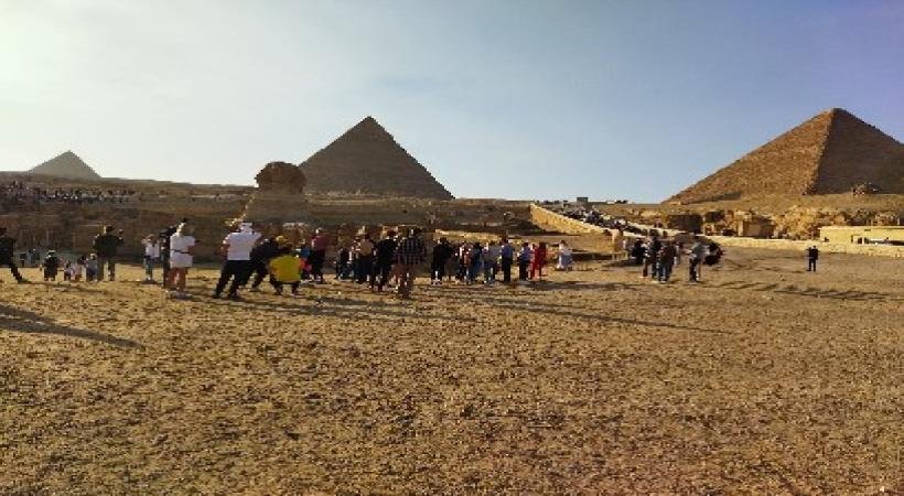 Cairo Full day trip  ( Pyramids & Grand Museum ) byHiAce